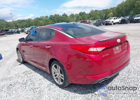 2013 Kia Optima Sx из США, поврежденный, VIN 5XXGR4A60DG123140